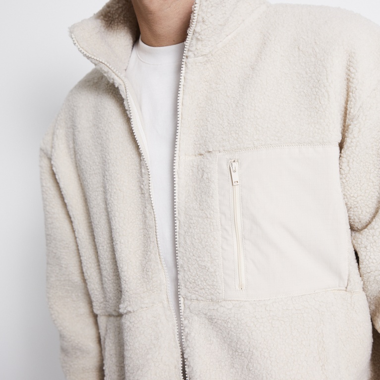 Pile jacket "Mount" Beige